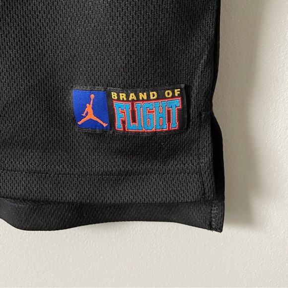 Air Jordan Kids Patch Pack Jersey Black NBA 1990s MJ Streetwear sz L - Picture 13 of 15